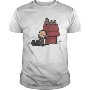 John Wick And Dog In The Style Of Peanuts Charlie Brown And Snoopy Shirt